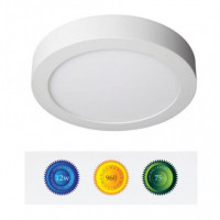 Downlight led superficie redondo 12W luz blanca