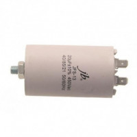 Condensador de motor 20MF 450V faston.