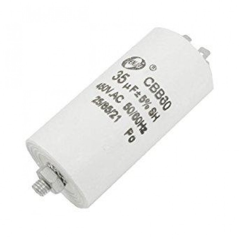 Condensador de motor 35m-450V faston.