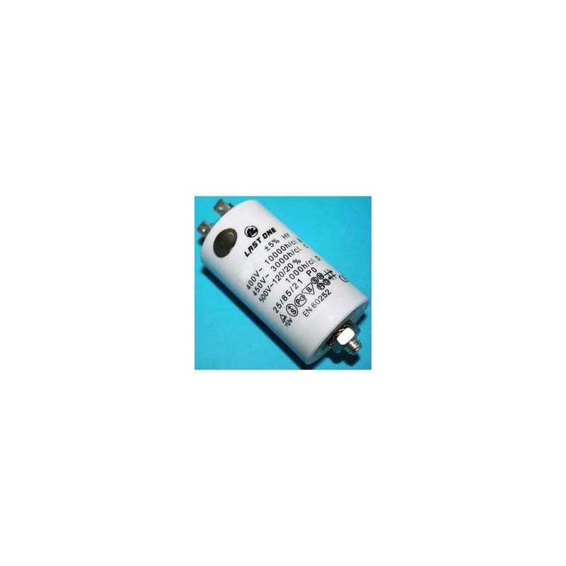 Condensador de motor 40m-450V faston. faston.